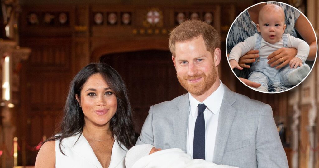 Meghan Markle et le fils du prince Harry, Archie, les photos les plus mignonnes