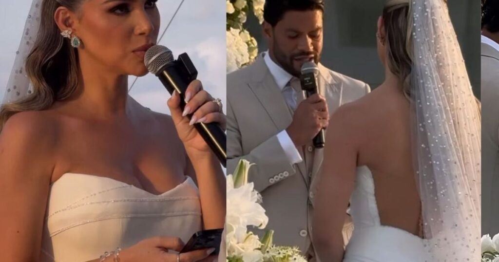 Ostentation, vœux aiguilletés et changement de robe : TOUS les détails du deuxième mariage de Hulk et Camila Ângelo