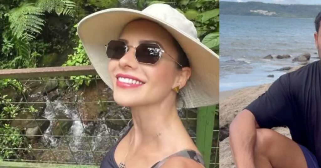 Voyage en couple ! Au Costa Rica, Sandy apparaît dans une vidéo profitant des paysages et un détail révèle la présence de son petit ami : 'Dans le reflet...'