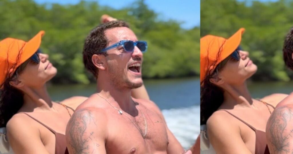 La ligne a marché! Bikini, Debora Nascimento échange de l'affection avec Allan Souza Lima, ex Rafa Kalimann et Crava Web: `` Back Over ''
