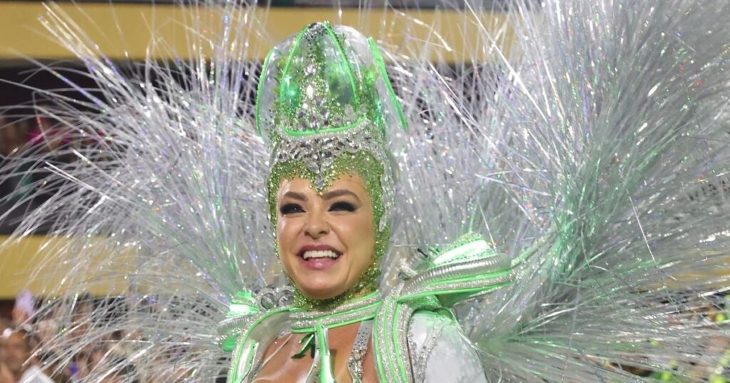 'En partant ici, je le ferai ...': la reine de la jeunesse, Fabíola de Andrade révèle une attitude impliquant son mari arrêté après le défilé du carnaval