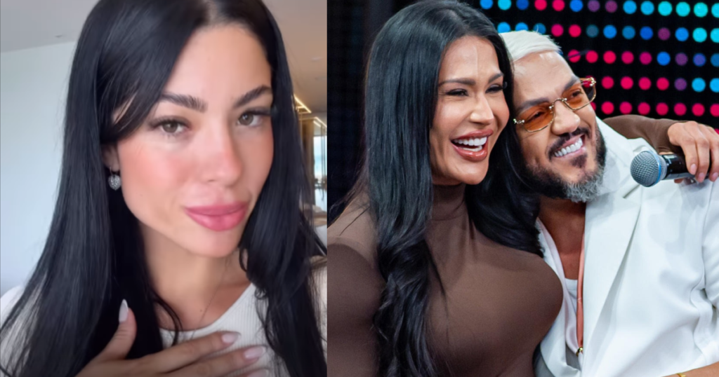 Avec le bon chœur de 'baiser! Baiser! ', Belle petite amie brise le silence sur la réunion de Gracyanne Barbosa avec le chanteur: "Pas ça ..."