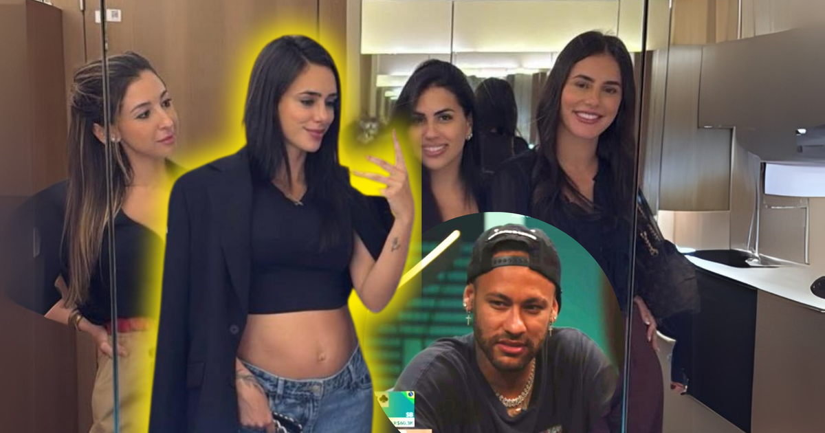 Étant donné le changement? Enceinte, Bruna Bianincardi aime la nuit avec ses amis et quitte Neymar