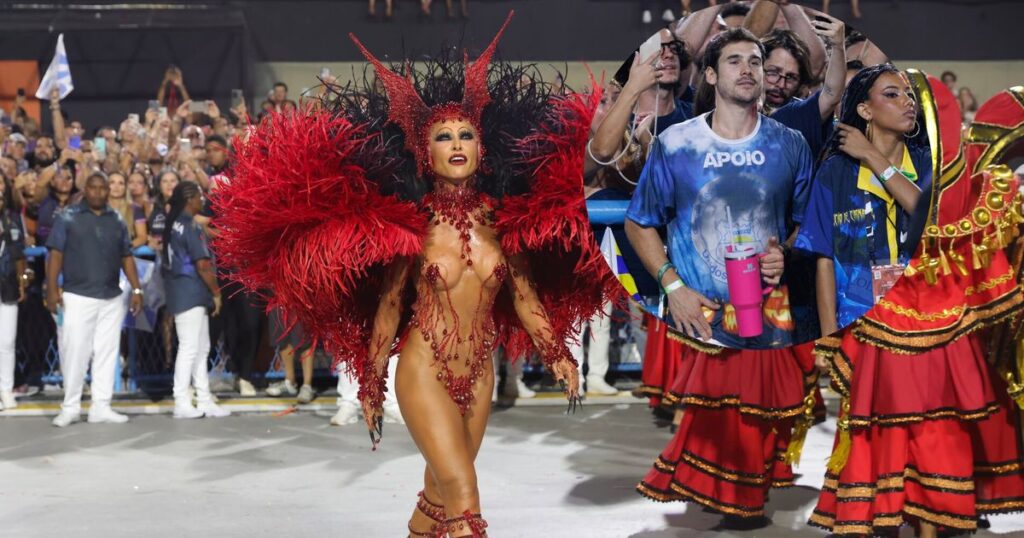 Sabrina Sato a empêché Nicolas Prattes de voir le costume de batteur de carnaval 2025: `` C'est un mysticisme ''