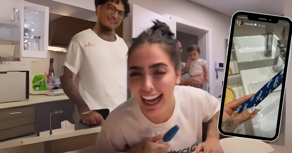Enceinte? Après une vidéo intime, Mc Mirella publie un test de grossesse et des questions Dynho: "Qu'est-ce que vous m'avez fait?"