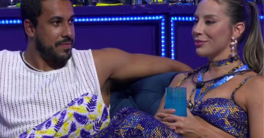 Renata et Maike Live Romance dans le dernier tronçon de «BBB 25»? Frère insiste, mais blonde déconcerté: `` Je le prends dans la blague ''