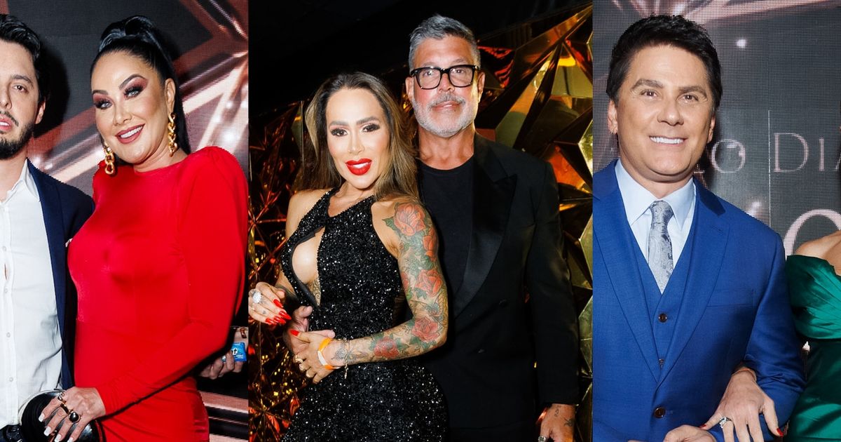 Alexandre Frota, César Filho, Helen Ganzarolli, Silvia Abravanel et plus célèbres prennent des paires au parti de Leo Dias. +20 photos de couples