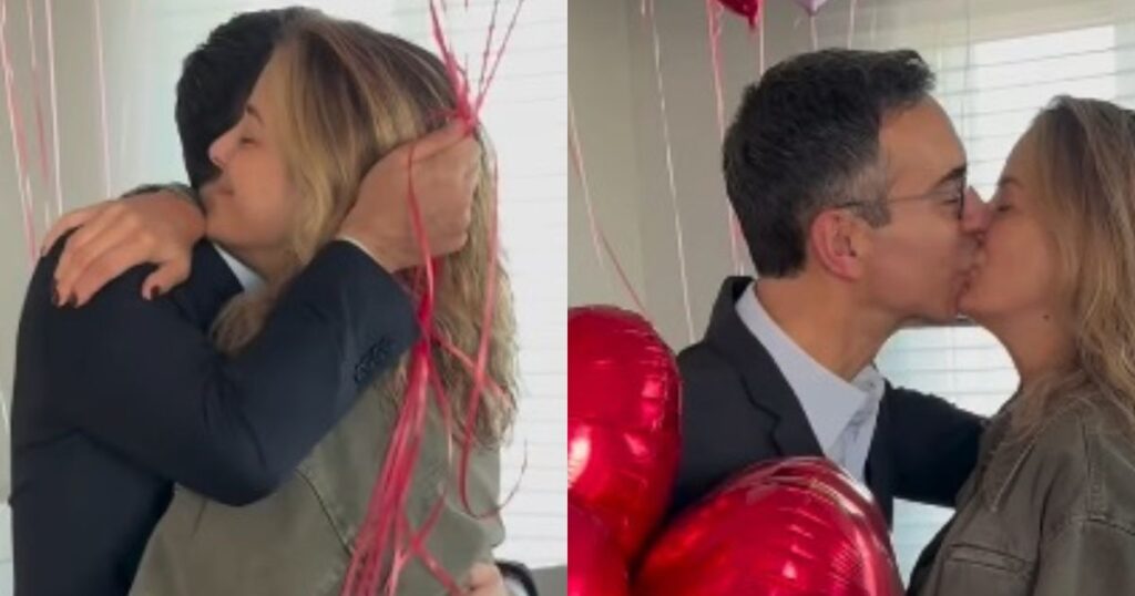 `` Alors que ta mère -in -law l'a dit ... ': César tralli cite sa mère, décédée dans un accident, en l'honneur de Ticica Pinheiro par le 49e anniversaire