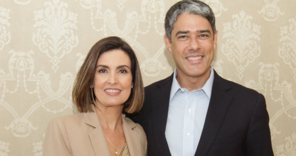 Hé? Quel âge avez-vous trouvé que William Bonner n'était pas le premier mari de Fatima Bernardes?
