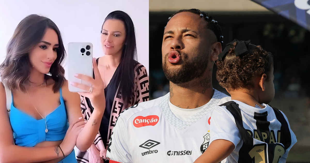 'C'est tellement barbarie que ...':: la mère de Neymar -in -law et le joueur de Santos se manifestent après des rumeurs de frottement de manoir