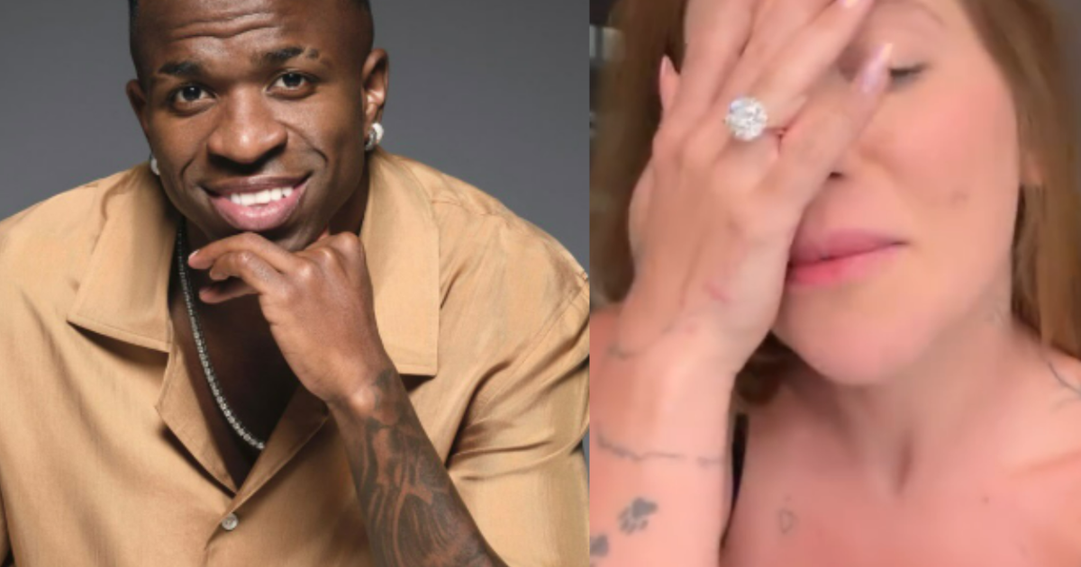 Cadeau de luxe? Après Zé Felipe Archive Photos, Virginia Fonseca survient avec une bague géante et soulève des questions sur Vini Jr. Gift