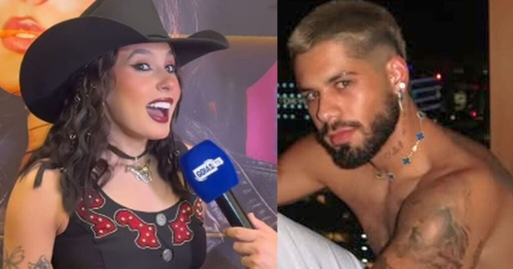 «Il n'a pas de terrain»: la réaction d'Ana Castela à la question sur la datation avec Zé Felipe secoue le Web. 'Évidemment, ils sont ensemble'