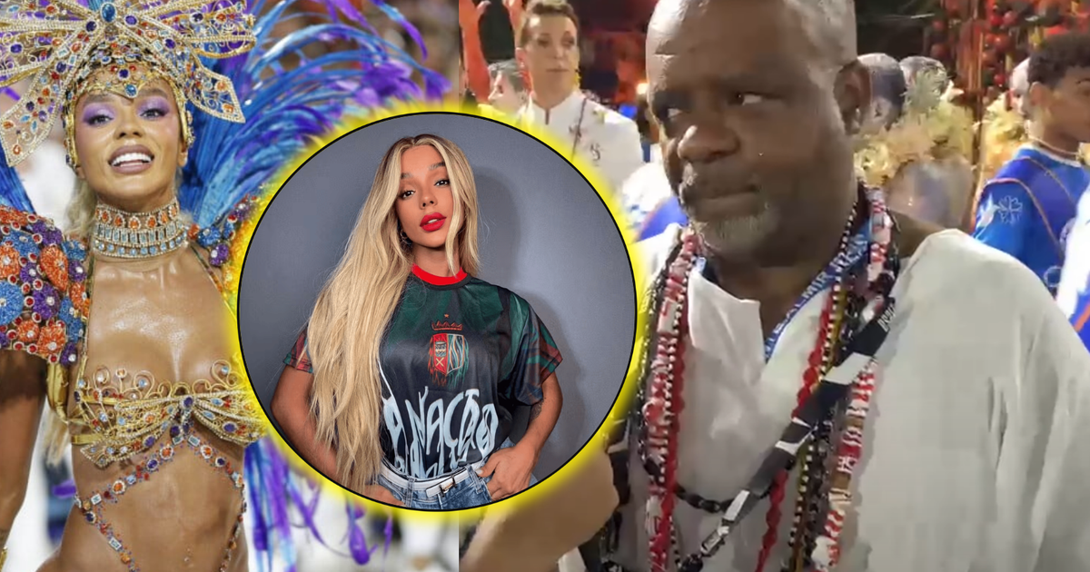 L'épouse de Ludmilla, Brunna Gonçalves, a la sortie et le comportement du colibri exposé par le président de l'école: `` uniquement à Glamour ''