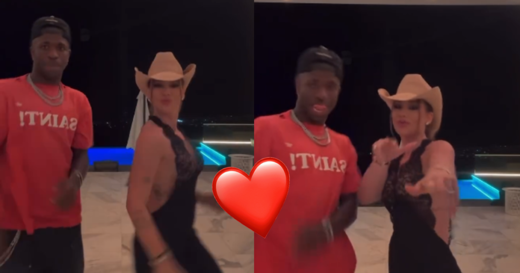 Je l'ai supposé pour de bon? Virginia Fonseca réinitialise la vidéo avec Vini Jr. avec le droit à coeur et un message mignon