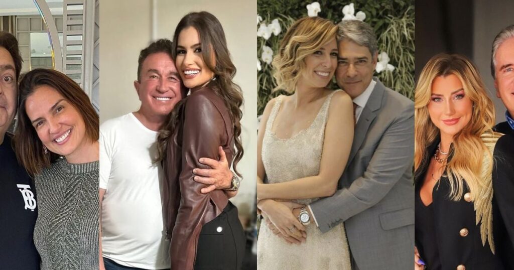 Jusqu'à 53 ans ! De William Bonner à Amado Batista, respirez profondément avant de découvrir la différence d'âge choquante de ces 40 couples célèbres