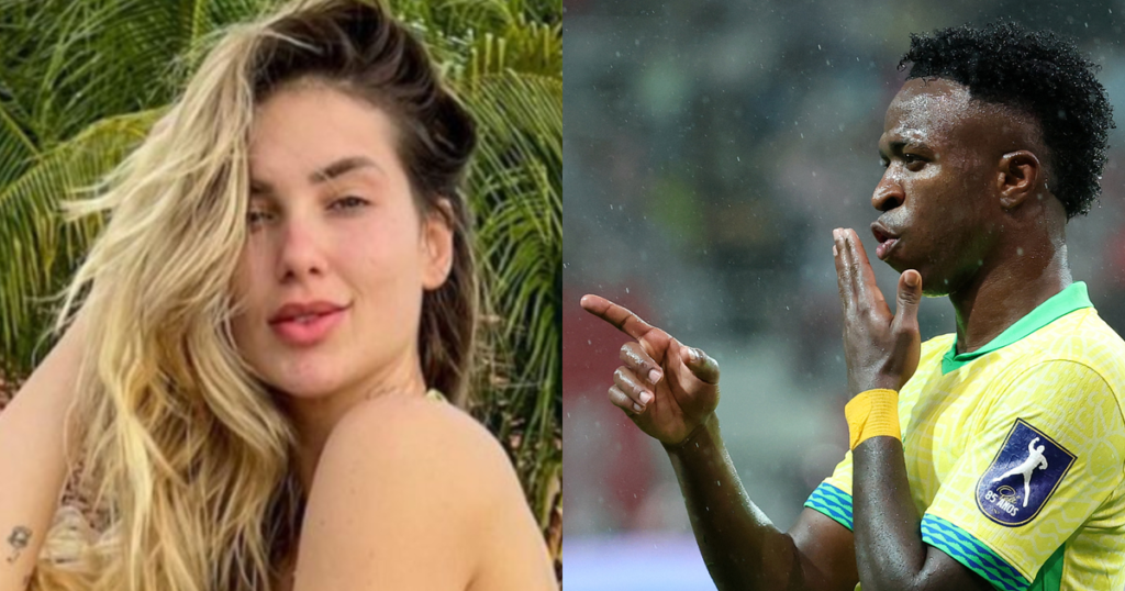 Pour qui était le baiser de Vini Jr. après le but du Brésil lors du match d'aujourd'hui (10/10) ? L'attaquant révèle la vérité après la théorie du Web avec Virgínia : "Nous sommes..."