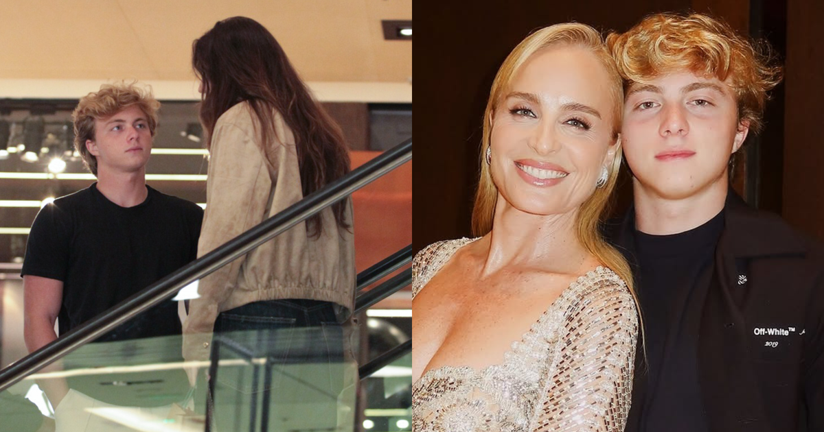 Fils d'Angélica et Luciano Huck, Benício est surpris avec une nouvelle petite amie dans un centre commercial de luxe. Des photos !