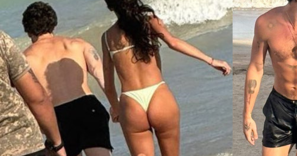 2026 a commencé de manière romantique ! Bruna Marquezine et Shawn Mendes sont surpris en train de courir vers la mer main dans la main : "Vraiment amoureux"
