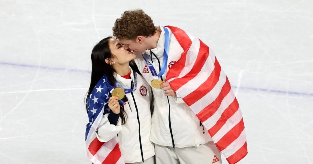 En couple depuis 17 ans, mariés, partenaires, meilleurs amis... qui sort avec qui en patinage artistique aux Jeux olympiques d'hiver de 2026 ?
