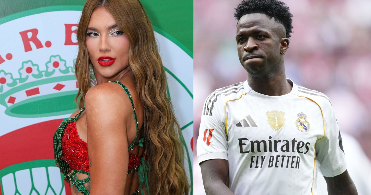 Quelques heures avant le début à Grande Rio du Carnaval 2026, Virgínia apporte son soutien à Vini Jr. après des allégations de racisme en Europe