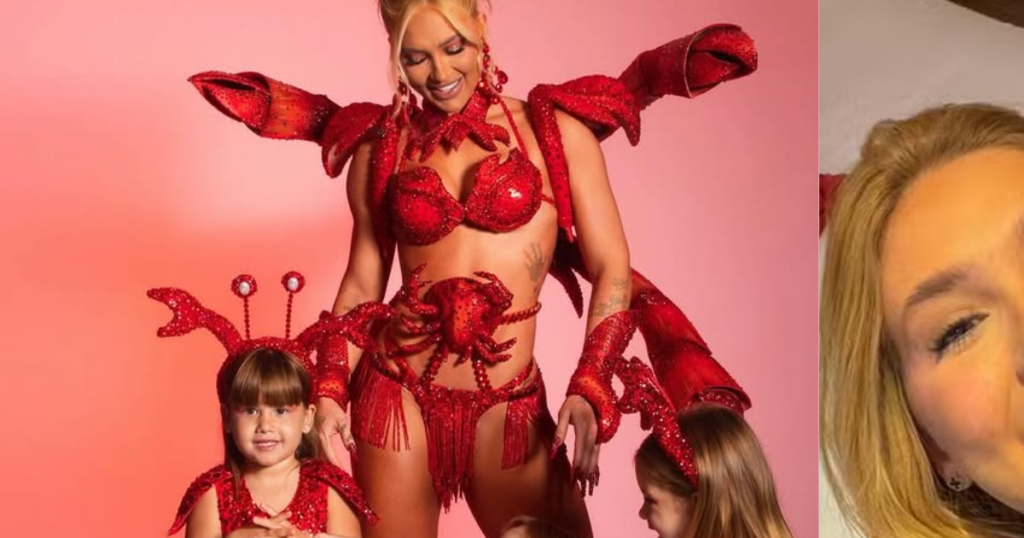 Virginia est-elle ENCEINTE de Vini Jr. ? Après avoir "mis le feu" à la toile avec un accessoire couvrant le ventre, les consultants déclarent : "Vous pouvez l'allumer..."
