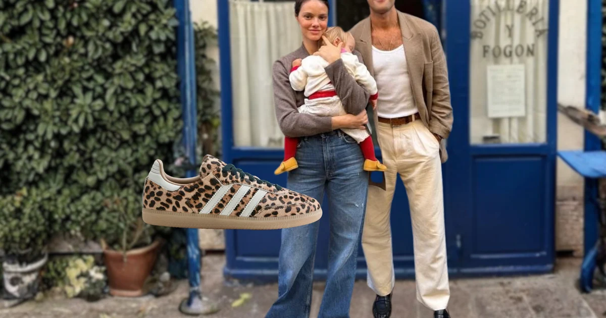 Je pensais que l'imprimé animal était ringard, mais j'ai cédé à l'Adidas Samba à imprimé léopard de Laura Neiva : le "it-item" le plus confortable pour une promenade avec Chay Suede à Madrid
