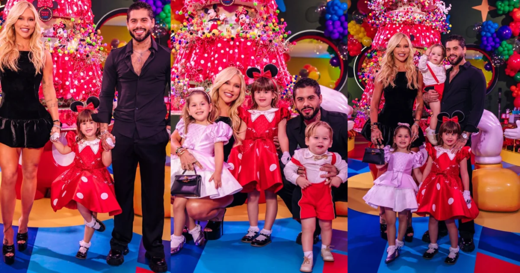 "Un retour plus attendu que la Coupe du monde": Virgínia et Zé Felipe posent ensemble à la fête de leur fille et la toile implore la réconciliation