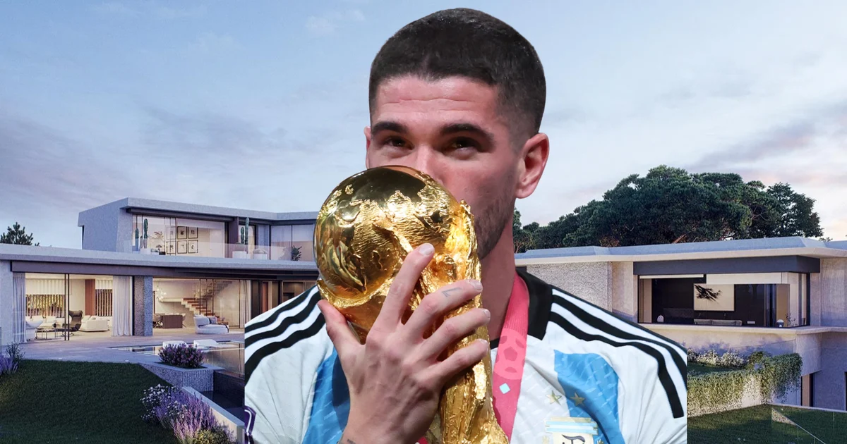 Ni Messi ni Maradona : le joueur argentin appelé pour la Coupe du monde 2026 et fiancé à une ancienne actrice de Disney possède un manoir sur un terrain de 2 660 m² avec cinéma, jacuzzi, salle de fête et piscine à débordement, d'une valeur de 35 millions de reais