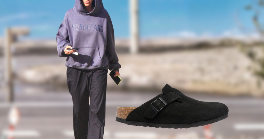 Bruna Marquezine abandonne les baskets et prouve le pouvoir du sabot couleur "caviar" lors d'une promenade avec Shawn Mendes : découvrez où trouver des modèles similaires au it-item qui a déjà conquis l'actrice cet hiver