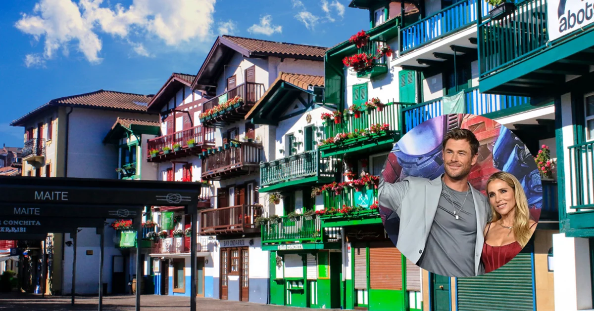 La ville basque où l'on retrouve Chris Hemsworth et Elsa Pataky : ils s'y rendent chaque été pour la bouffe, la plage et la tranquillité