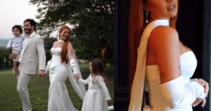 Robe de mariée en satin, décolleté bustier et gants : Viih Tube mise sur un look minimaliste et moderne pour un mariage civil avec Eliezer après les « ennuis » d'un jour spécial