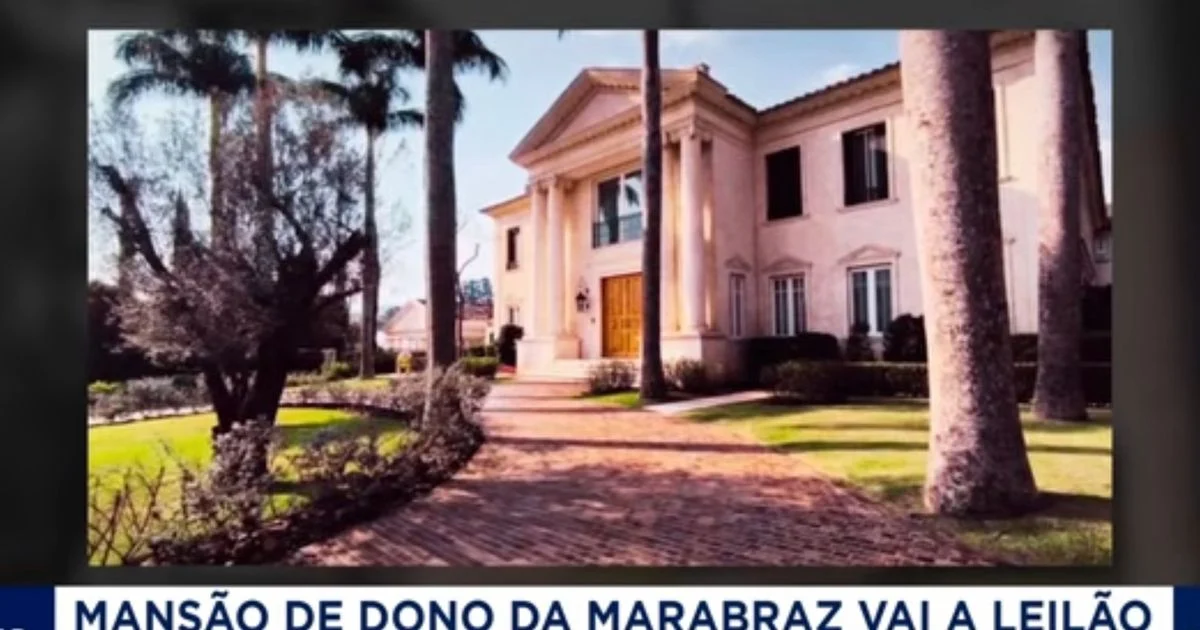Terrain de 5 130 m², manoir de 2 496 m² et piscine de 143 m² : vente aux enchères du manoir de 73 millions de R$ appartenant à Lojas Marabraz dans une copropriété de luxe à SP